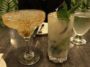 Unique cocktails   at Areyto in San Juan