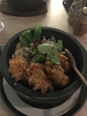 Udon noodles  at Secret Garden in Munich