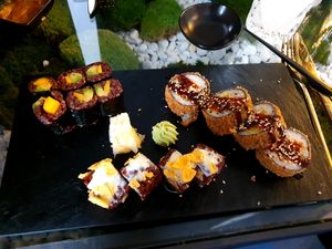 M9 Sushi Plate at Secret Garden in Munich