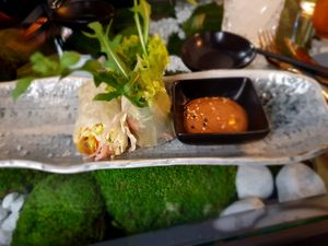 Summer Rolls Starter at Secret Garden in Munich
