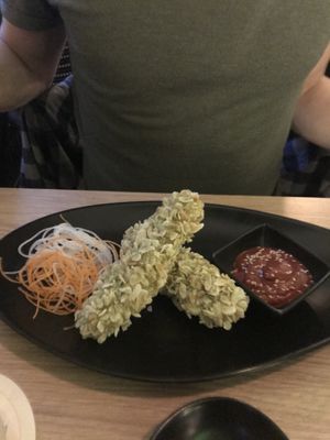 Crispy silk Tofu   at Secret Garden in Munich