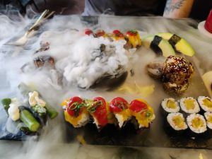 Sushi at Secret Garden in Munich