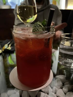 Raspberry Ice Tee  at Secret Garden in Munich