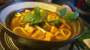 M3 udon noodles suppe at Secret Garden in Munich