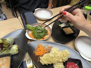 Appetizers  at Secret Garden in Munich