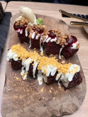 Geisha in love and Raijin’s thunder  at Secret Garden in Munich