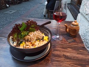My favorite dish at Secret Garden in Munich