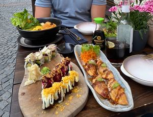 The dumplings were spectacular   at Secret Garden in Munich