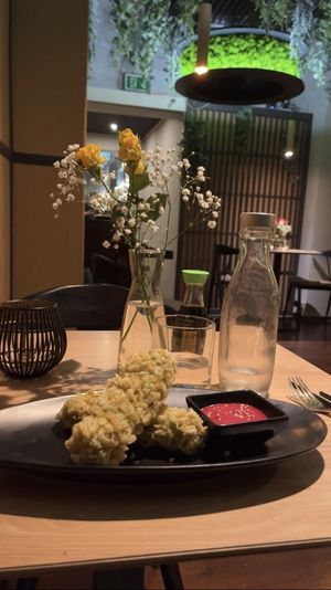 A lot of vegan options… Nice environment and very sweet workers   at Secret Garden in Munich