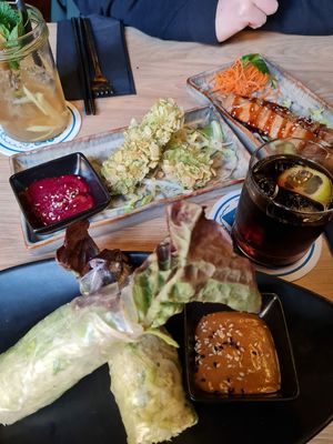 appetizers at Secret Garden in Munich