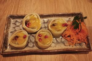 Gyoza at Secret Garden in Munich