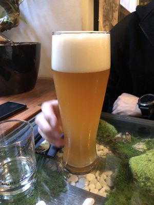 Wheat beer   at Secret Garden in Munich