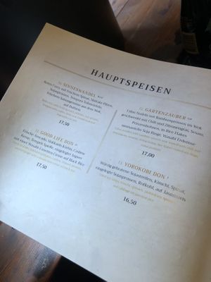 Mains   at Secret Garden in Munich