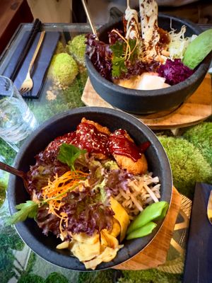 Those rings whatever they were made of were incredible! The combination of flavours was amazing! at Secret Garden in Munich