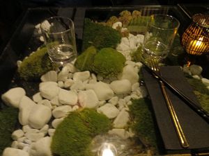 Table at Secret Garden in Munich