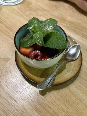 Crème brûlée (but was not traditional crème brûlée at all)  at Secret Garden in Munich