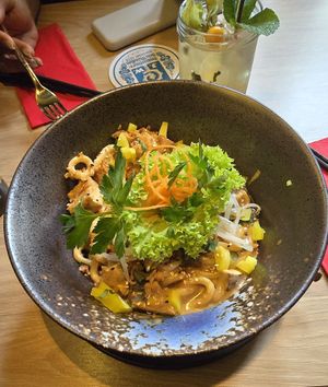 Udon com Tofu, perfeito! 😍 at Secret Garden in Munich