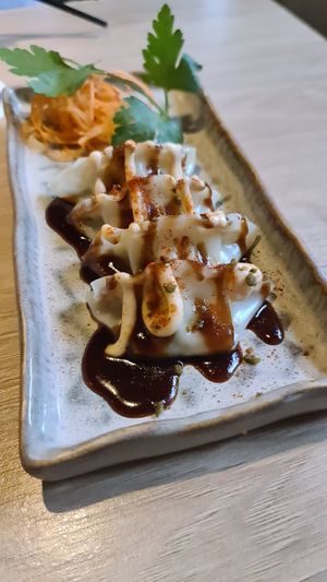 Gyoza Vorspeise at Secret Garden in Munich