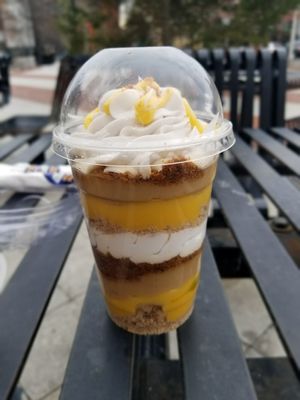 Vegan parfait at Veggie Galaxy in Cambridge
