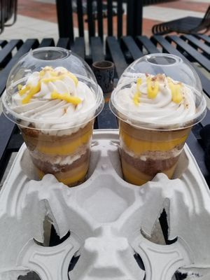 Vegan parfaits at Veggie Galaxy in Cambridge