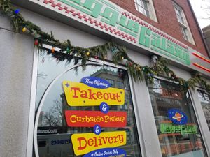 Frobt at Veggie Galaxy in Cambridge