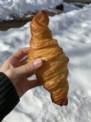 Vegan Croissant at Veggie Galaxy in Cambridge