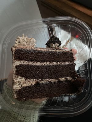 Vegan Oreo Cake at Veggie Galaxy in Cambridge