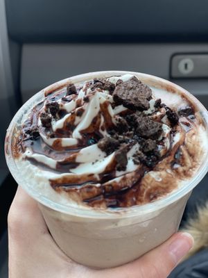 Oreo frappe at Veggie Galaxy in Cambridge