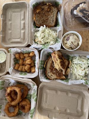 Feast!! at Veggie Galaxy in Cambridge