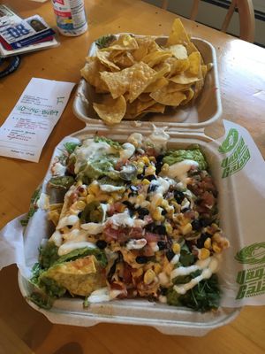 Nacho!!!!! at Veggie Galaxy in Cambridge