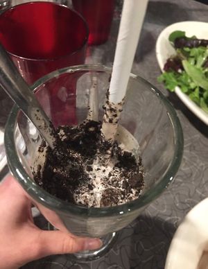 Oreo Frappe at Veggie Galaxy in Cambridge
