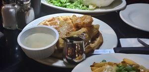 Veggie Chik'n & Waffles at Veggie Galaxy in Cambridge