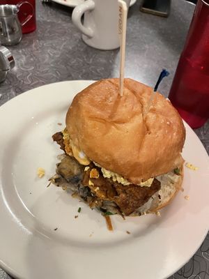   at Veggie Galaxy in Cambridge