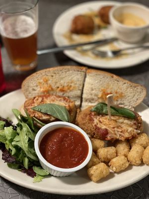 Chicken Parm  at Veggie Galaxy in Cambridge