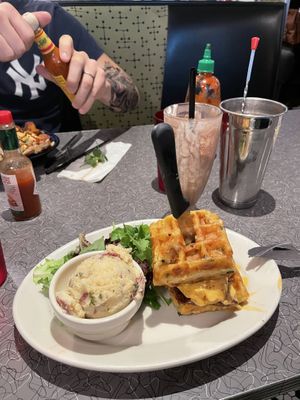   at Veggie Galaxy in Cambridge