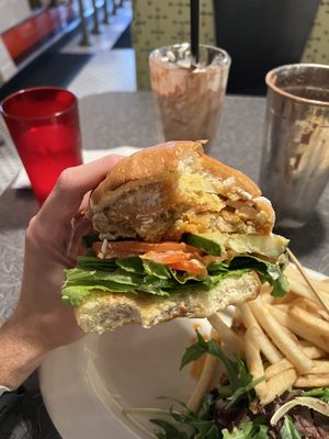 So good!  at Veggie Galaxy in Cambridge