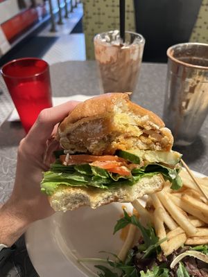   at Veggie Galaxy in Cambridge