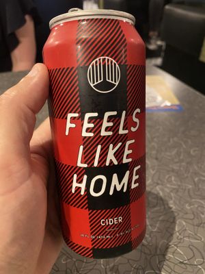 Cider  at Veggie Galaxy in Cambridge