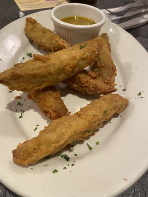 Chicken dippers  at Veggie Galaxy in Cambridge