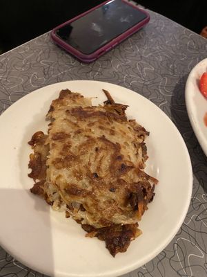 Hashbrowns  at Veggie Galaxy in Cambridge