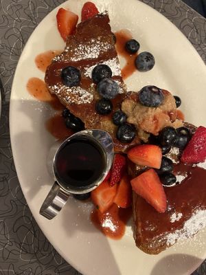 Stuffed French toast  at Veggie Galaxy in Cambridge