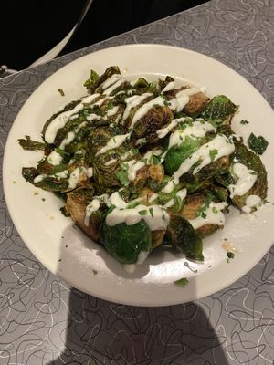 Brussel sprouts   at Veggie Galaxy in Cambridge