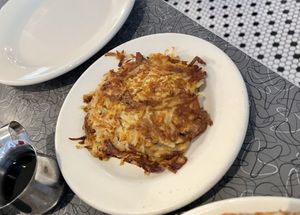 Side of hash browns  at Veggie Galaxy in Cambridge