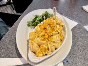 Baked Mac and cheese   at Veggie Galaxy in Cambridge