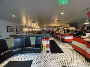   at Veggie Galaxy in Cambridge