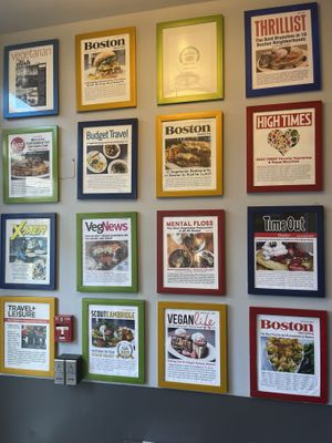   at Veggie Galaxy in Cambridge