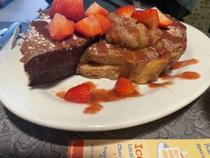 French toast   at Veggie Galaxy in Cambridge