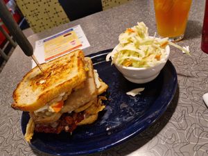 The moist maker at Veggie Galaxy in Cambridge