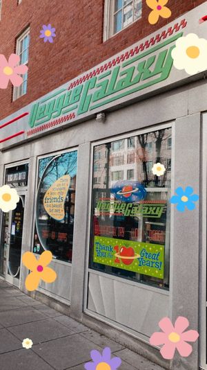   at Veggie Galaxy in Cambridge