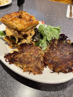   at Veggie Galaxy in Cambridge